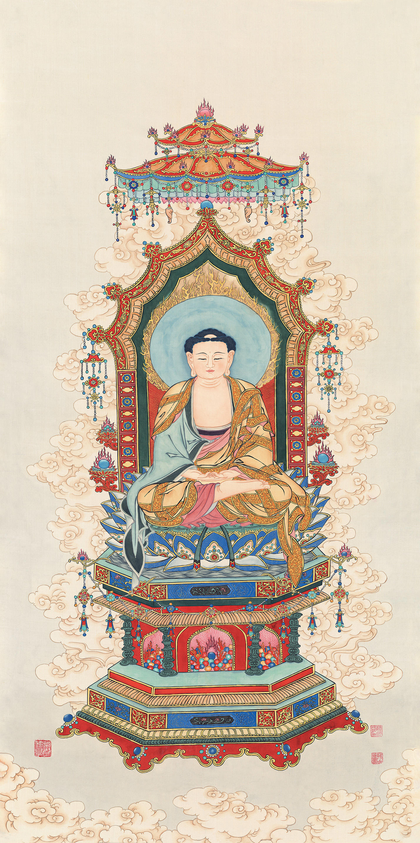 Thích Ca Bổn Sư Tịnh Định Đài