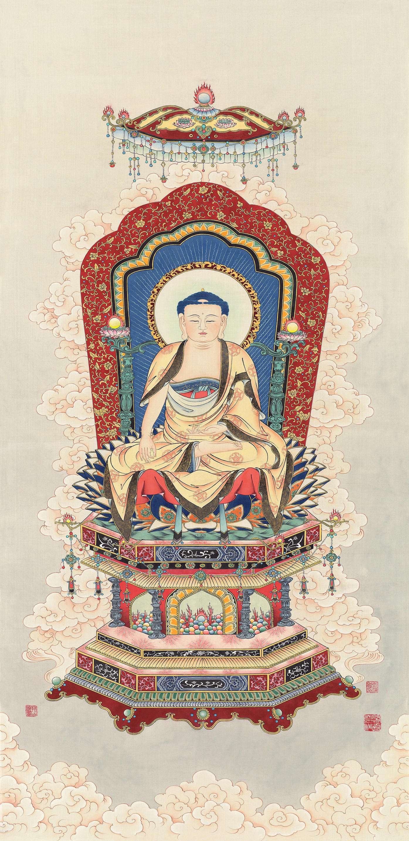 Thích Ca Liên Hoa Tịnh Cảnh