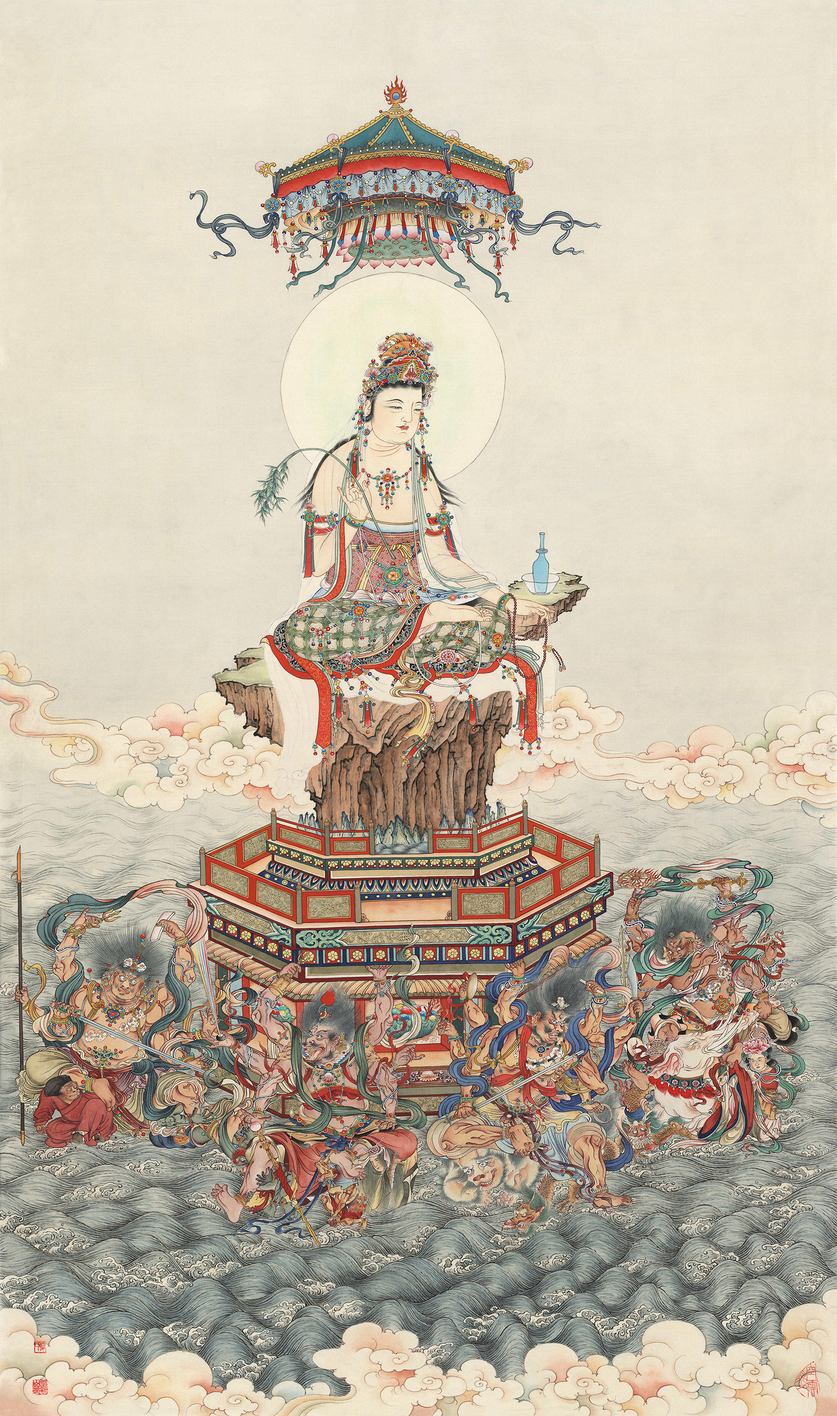 Quan Âm Bồ Tát – “Nam Hải Từ Tâm”