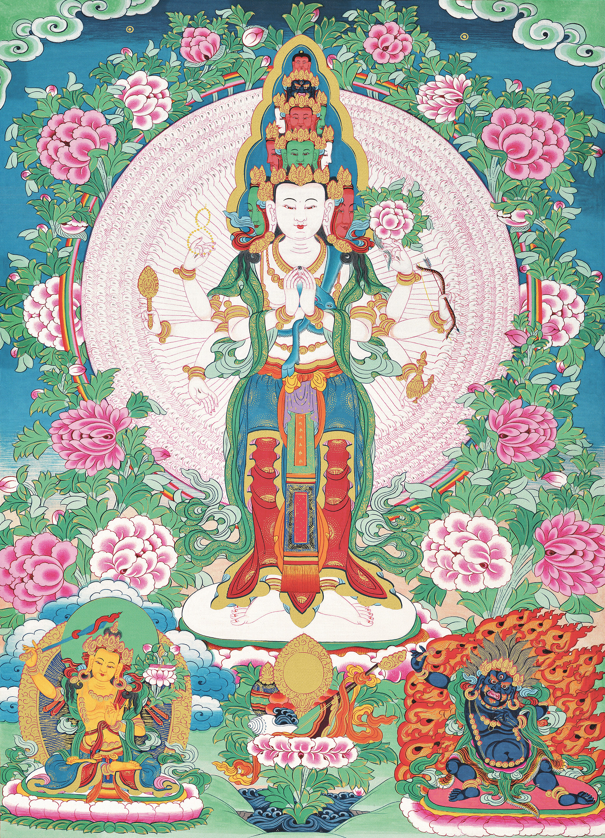 Thiên Thủ Thiên Nhãn Quán Thế Âm — Vầng Đại Bi Mở Khắp