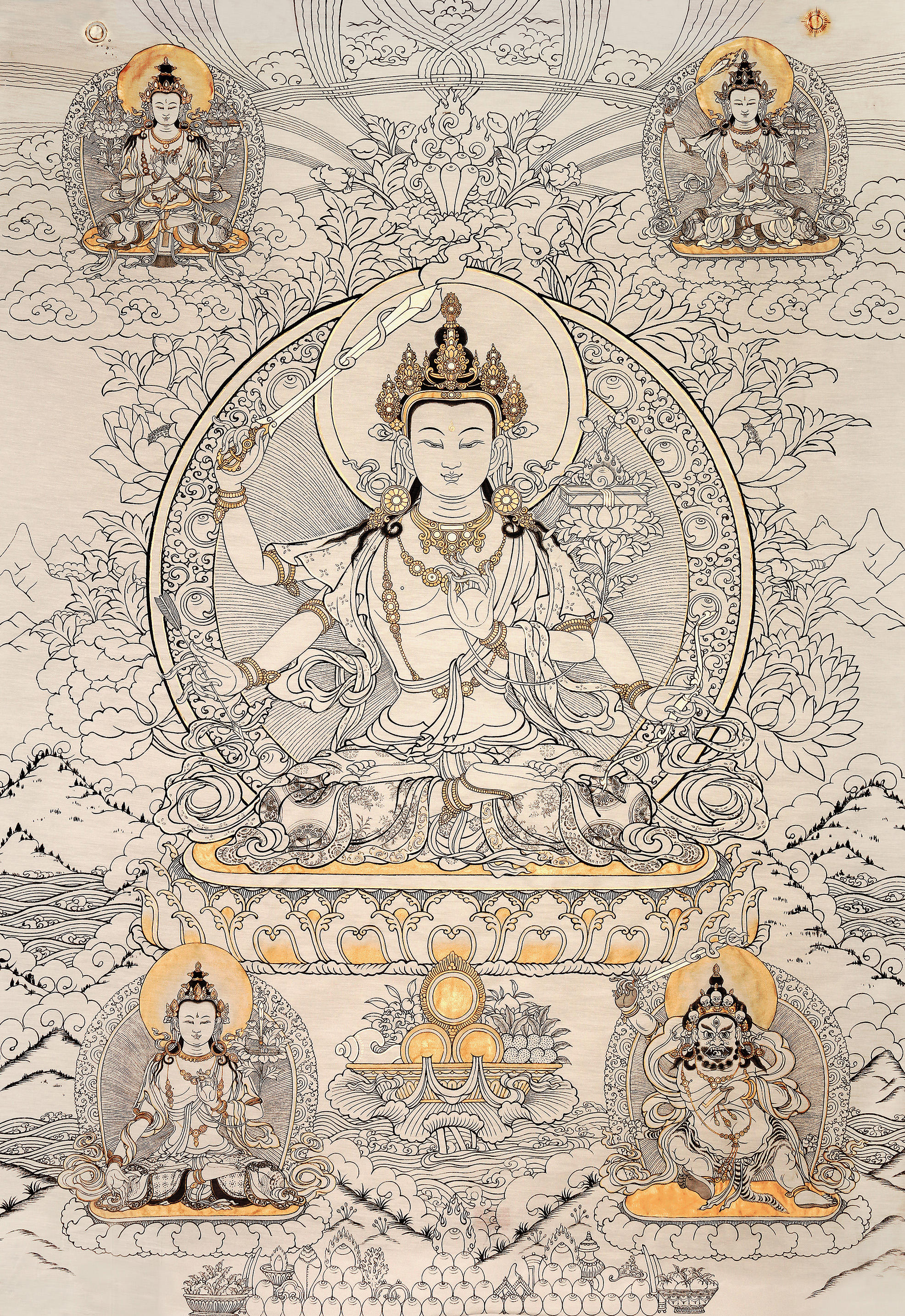 Văn Thù Sư Lợi Trí Kiếm Đồ