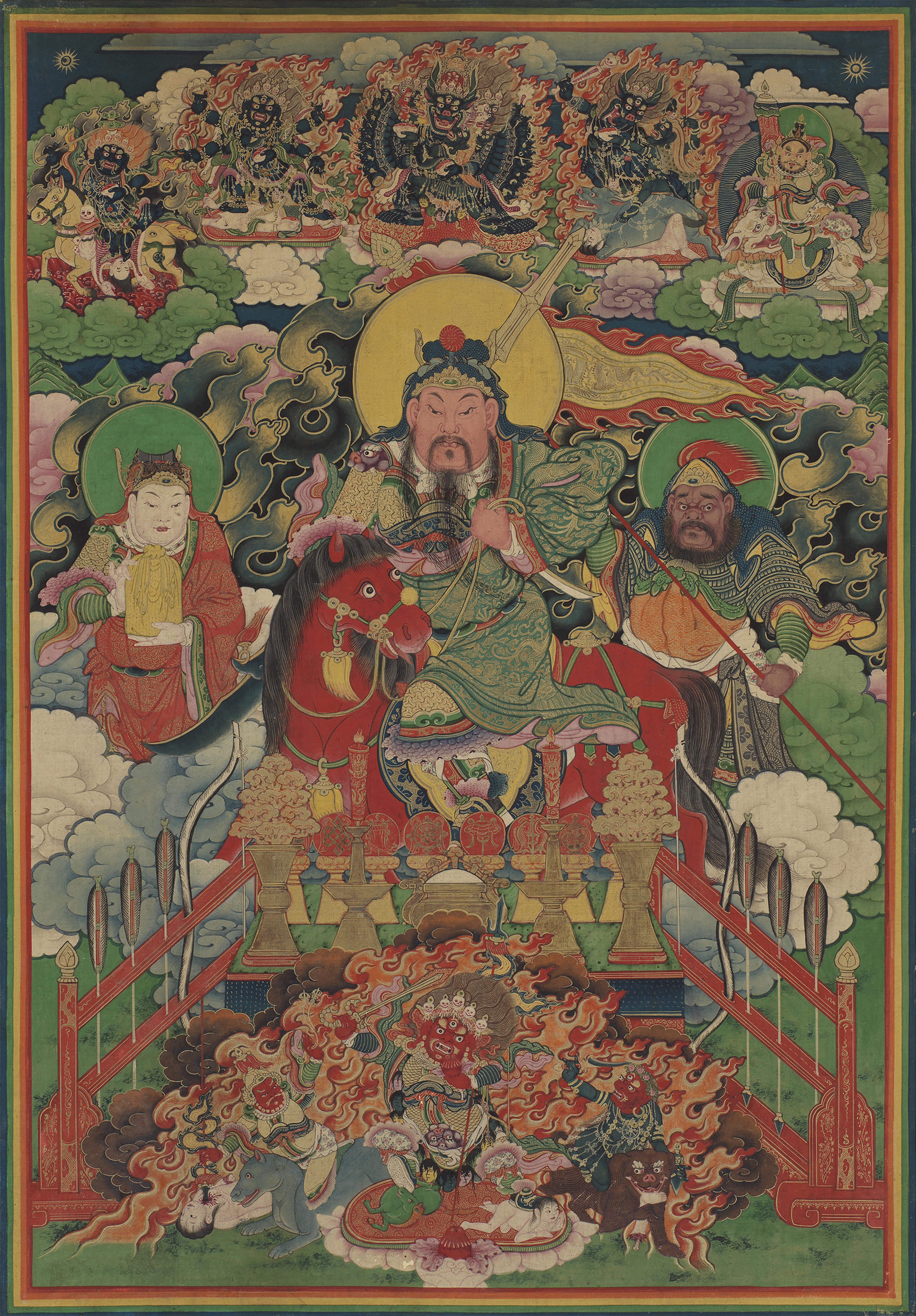Thangka Quan Công