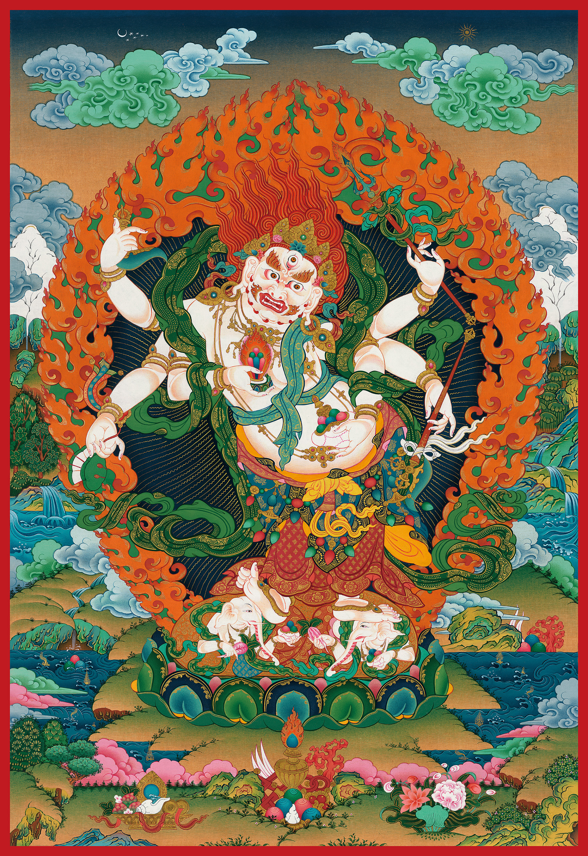 Bạch Y Hộ Pháp ( Mahakala)