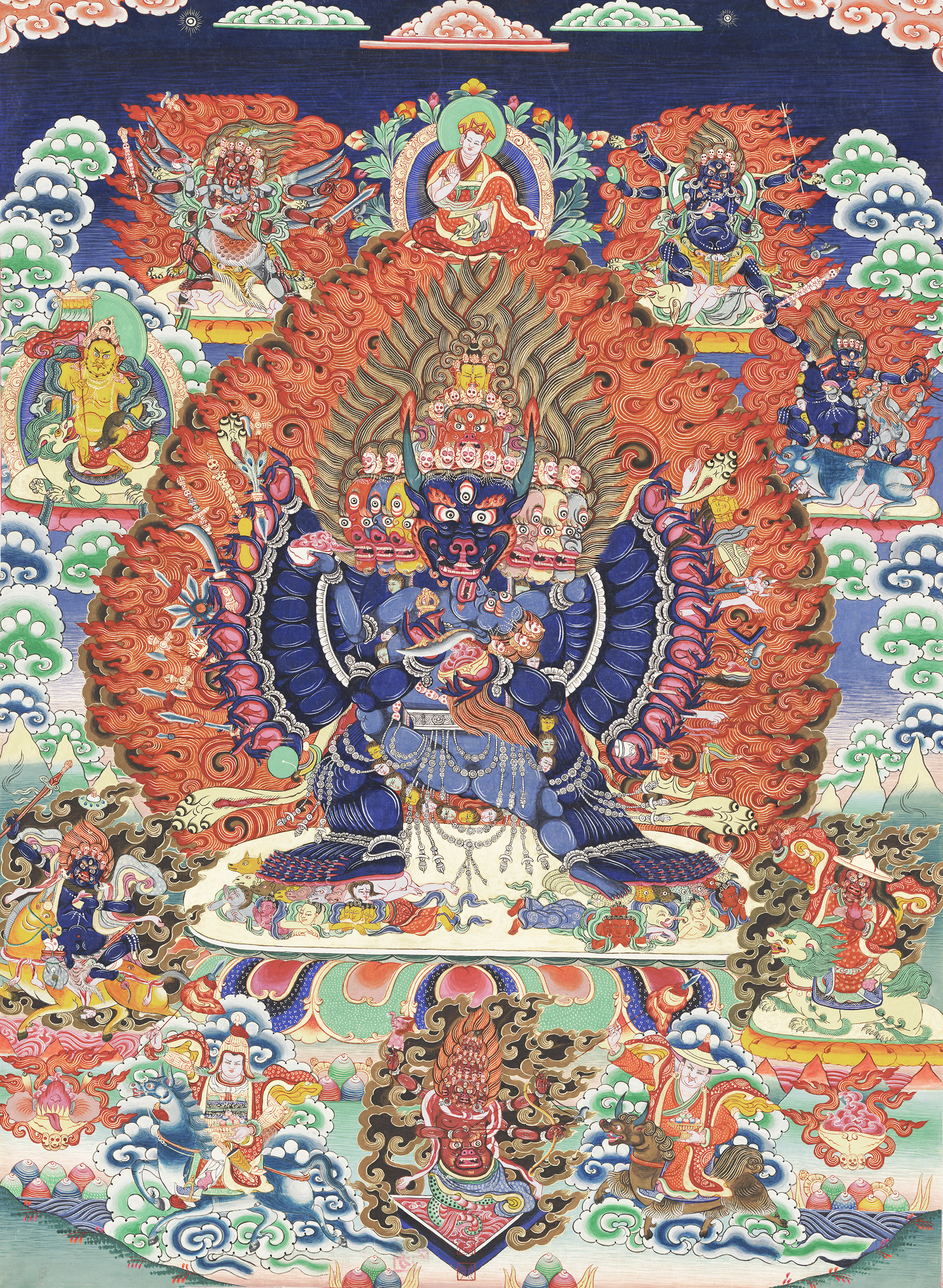 Đại Uy Đức Kim Cang Trí Tuệ Hàng Phục Tử Thần