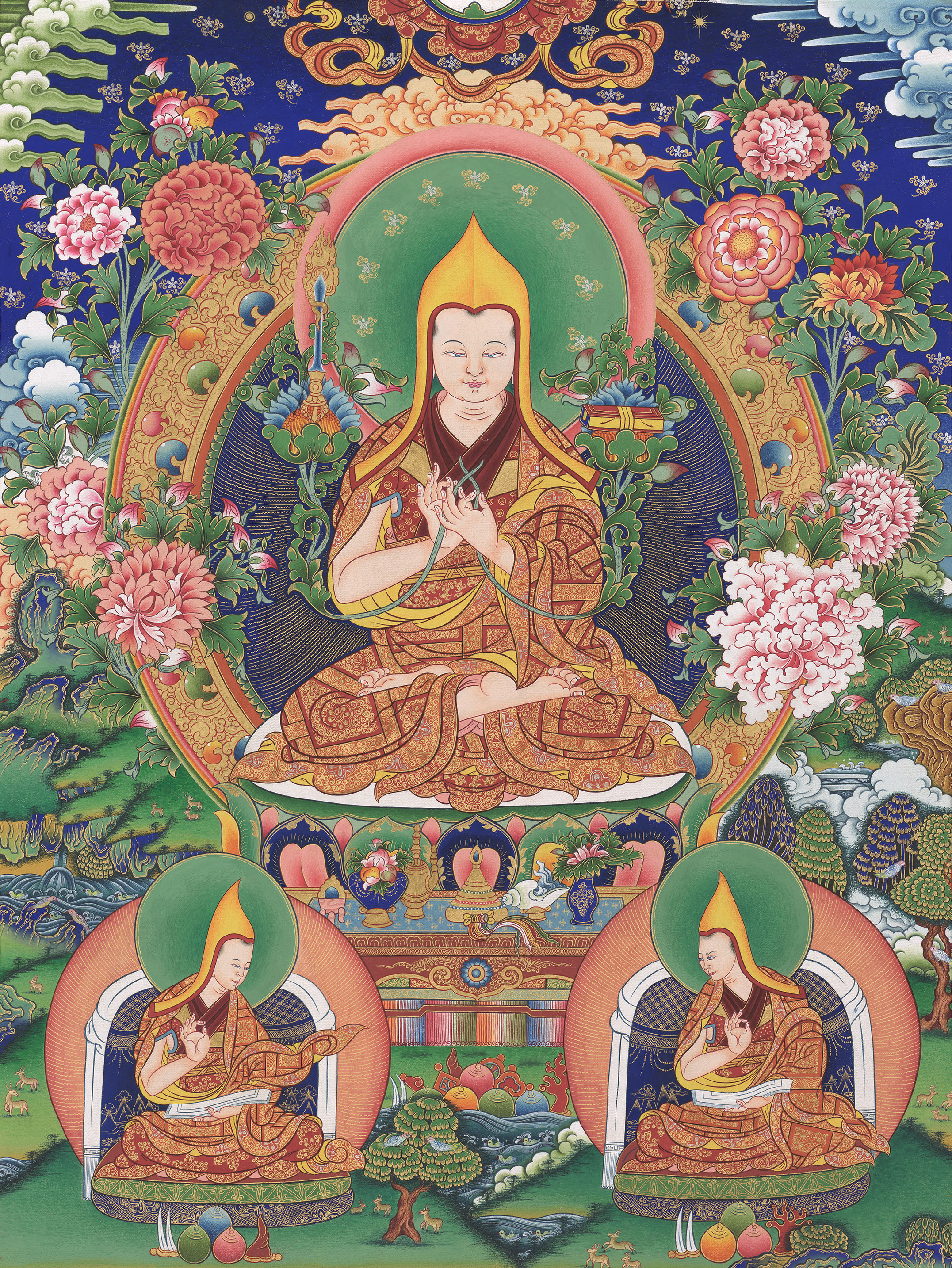 Đại Sư Dòng Dõi Lama Gelug - Tsongkhapa