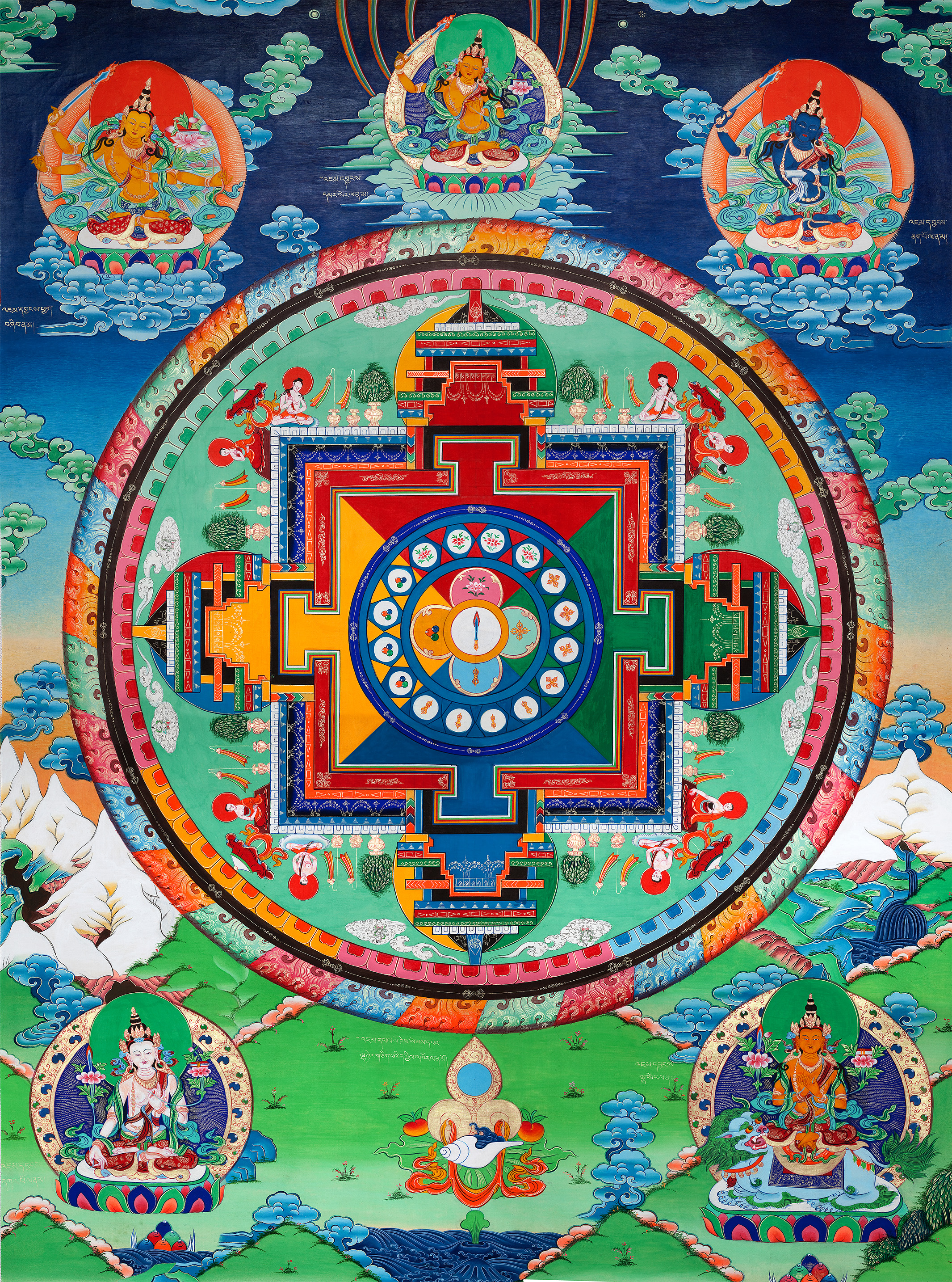 Mandala Văn Thù Sư Lợi